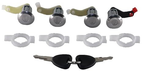ALPGEN Türschloss Türzylinder Links + rechts 7701470952 / Fit für Renault Master/Fit für Opel Movano/Fit für Nissan 1998-2009 Schließzylinder