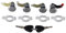 ALPGEN Türschloss Türzylinder Links + rechts 7701470952 / Fit für Renault Master/Fit für Opel Movano/Fit für Nissan 1998-2009 Schließzylinder