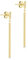 Amazon Essentials Ohrhänger aus 9-karätigem Gelbgold (ehemals Amazon Collection)