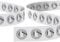 POFIBO 60 Stück NFC Tag Aufkleber, NFC Ntag 215 Tags Programmierbar 504 Byte Chip Aufkleber Für Alle NFC-fähigen Handys und Geräte