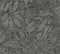 A.S. Création Smart Surfaces Florale Vliestapete mit Palmenblätter 10,05 m x 0,53 m - Grün, Schwarz, Silber - Tapete mit Blättermotiv Made in Germany - 395604