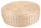 Cabilock Coussin futon en Paille Tapis de Sol Pouf de Rond Coussin de Sol Rond Tapis extérieur Coussin de Sol pour Chambre Coussin de siège tissé de quenouille literie étage Tatami