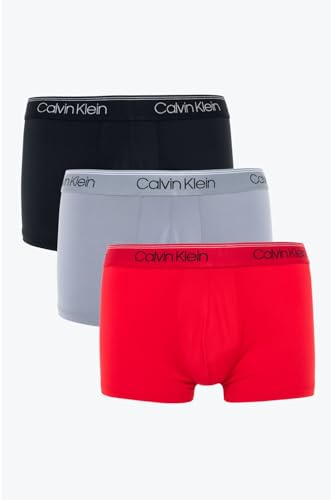 Calvin Klein Herren Boxershorts Low Rise Trunks mit Stretch