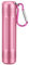 Aufew Travel Pill Box, Compact Durable Aluminium Pill Holder with Carabiner, Airtight & Waterproof Vitamin Organiser for Outdoor, Daily Use (Pink)