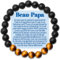 Beau Papa Bracelet Cadeau A Mon Beau Pere Père Bracelets Cadeaux pour Son Beau-père Cadeau Fete Des Peres de Fils ou Belle Fille Homme Fête Des Pères Anniversaire Noel Cadeau Bijoux Idee Original