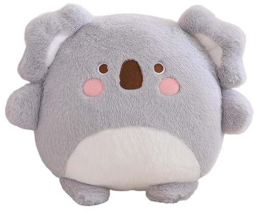 Aiuidun Koala Plüschkissen,Super Squishy Koala Stofftier Plüschtier,Niedliches Koala Plüschkissen für Kinder und Erwachsene