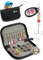 Q-Tac Spinner Set - 16 x Spinner Angeln (Größe 2 & 3) Spinnerset mit praktischer Tasche - Angelzubehör Forellen Angeln, Angelset für Forellen, Barsch und andere Raubfische