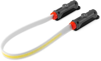 NEBO Bando 1K Strap Light - 1.000 Lumen Arbeitsleuchte für Arbeiten am Auto - Tragbares Notlicht - USB-C Wiederaufladbar