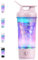 SOARFLY Shaker electrique 750ml shaker electrique proteine, shaker electrique usb pour poudre de potéine, shaker proteine sans BPA (Rose)