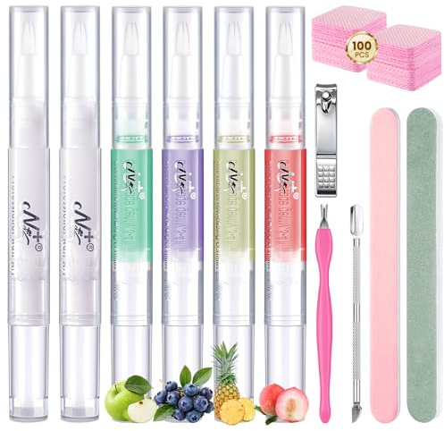 Nagelöl Stift Cuticle Oil Pen: 4 Stück Nagelpflege Stift 2 Stück Cuticle Weichmacher - Nagelpflegestift für Nagelhaut Nagelhautpflege - Nagelhautöl für Nägeln nagelreparatur