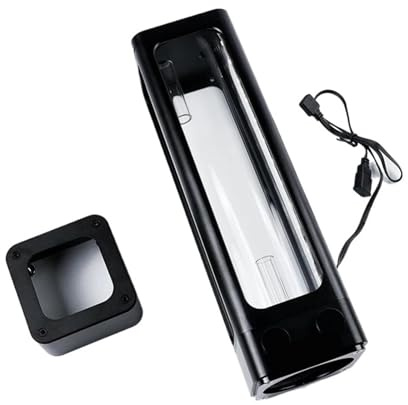 1psc DX5-240 Water Cooling ARGB Tank Combo D5 Pump,Reservoir With Bracket,+5V 3PIN Motherboard,White,Black(Black No Pump)
