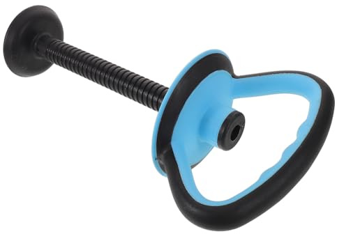 Cabilock Adjustable Kettlebell Handle for Dumbbells Thick Grips, Weight Plate Kettlebell Adapter Featuring Space Saving Design and Sturdy Pp Tpr Material for Home Gym and Office Workouts