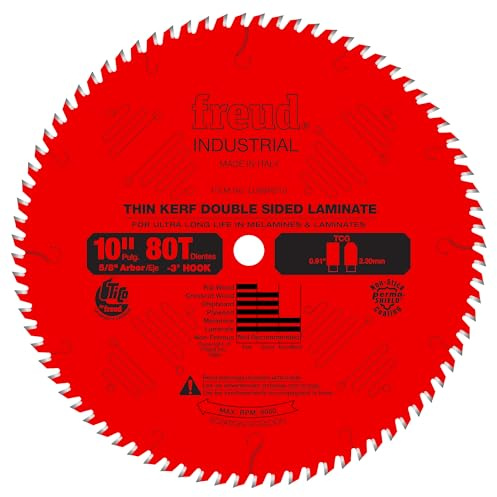 Freud lu96r006 m20 160 mm Thin Kerf Rip hoja de sierra para Ultimate Performance en todos los pista sierras, LU96R010