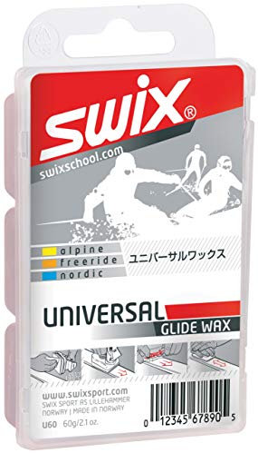 Swix Skiwachs, 60 g oder 180 g, Weiß, 60 g