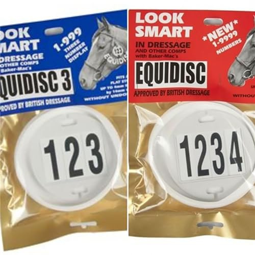 Signature Equidisc - 3 Numbers - Clear, Unisex
