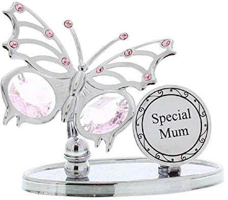 Crystocraft 'Special Mum' Swarovski Elements Butterfly Design Mum Gift by CRYSTOCRAFT