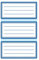 Herlitz 830240 Buchetiketten, klassisch selbstklebend, 9 Stück