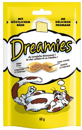 Dreamies Katzensnack mit Käse 6x60g