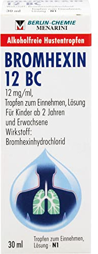 BROMHEXIN 12 BC Hustentropfen, 30 ml Lösung