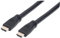 Manhattan 353977 Intellinet High Speed HDMI-Kabel mit Ethernet-Kanal, 10m, geschirmt (CL3-zertifiziert für Wandinstallationen) schwarz
