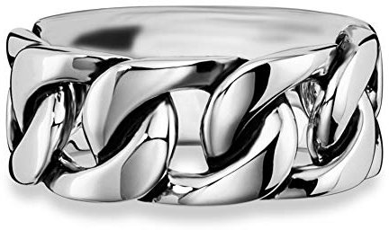 cai Herren Ring 925/- Sterling Silber Glänzend ohne Stein weiß 132270743