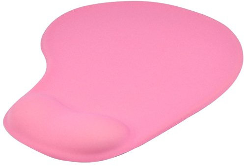 Accessotech Comfort Wrist Gel Rest Support Mat Mouse Mice Pad Computer PC Laptop Soft (Pink)