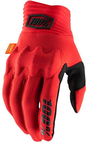 Unbekannt 100% Herren-Handschuhe Cognito, Rot/Schwarz, Größe XL, HP-10013-013-13