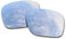SOODASE Pour Oakley Holbrook Des lunettes de soleil Argenté Verres de remplacement polarisés