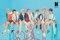 Grupo Erik BTS Poster - Blue Poster - Kunstdruck - Deko Wohnzimmer oder Deko Schlafzimmer - Deko Zimmer - Größe : 61 x 91 - Offizielle Lizenz - BTS Fanartikel - Be Army!