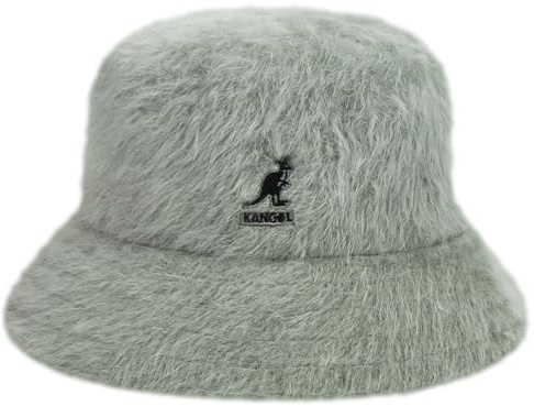 Kangol Vintage Furgora Bucket Hat, Moosgrau, Small