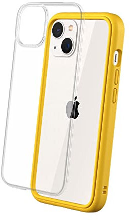 RhinoShield Modulares Case kompatibel mit [iPhone 13] | Mod NX - Anpassbare & stoßdämpfende Schutzhülle im schlanken Design - 3.5 Meter Fallschutz - Gelb