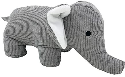 STC Stores Novelty Animal Design Cord Fabric Heavy Door Stop ~ Mouse Elephant Dog (Elephant)