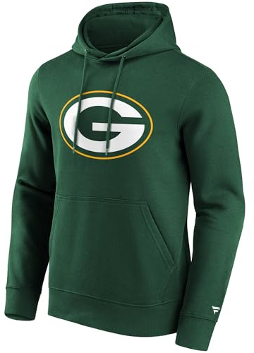 Fanatics NFL Green Bay Packers Hoody Logo Primary Graphic Hooded Sweater Kaputzenpullover