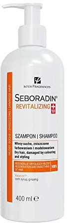 Seboradin Shampoo Haarpflege für Kaputtes Geschädigtes Trockenes Haar Haarshampoo Damen Herren Feuchtigkeitsshampoo 400ml Revitalizing