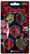RED DRAGON Darts – Dart Flights 5 Sets Per Pack (15 in Total) Extra Thick 100 Micron – Standard Shape Dart Flights - Professional Darts Accessories (Clayton Multi-Pack)