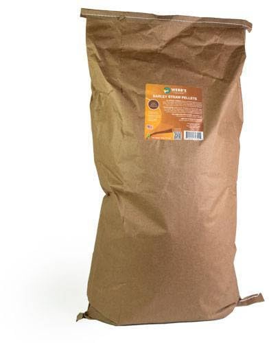 Webb's Water Gardens Premium Barley Straw Pellets for Ponds and Water Gardens, Straw Barley Solution - Pond Barley Straw for Clear Water - 40lbs.
