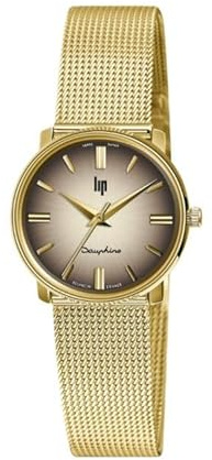 Lip Montre Dauphine 29mm - Cadran Marron Soleillé
