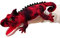 Eidechse Handpuppen Puppentheater für Kinder 50cm Amphibien Kuscheltier Puppen Spielzeug, Handspielpuppe, Fingerpuppen, Tier Handpuppe, Lizard Hand Puppets Halloween Weinachten Geschenke