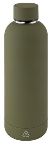 Cocholate | Botella térmica agua acero inoxidable personalizada láser | Sin BPA | Mantiene 24H Frio / 12H Calor | Isotérmica y Hermética - Doble Pared al Vacío a Prueba de Fugas | 500ml (Verde)