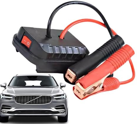 Démarreur de Batterie de Voiture, démarreur de Saut de Batterie de Voiture, Adaptateur de convertisseur 18-21V sûr, Démarreur de Saut Automatique, onduleur de Booster de Batterie Automobile