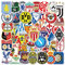50Pcs Cool Soccer Club Stickers,Football Team Logo Stickers,World Cup Football Match Stickers, Waterproof Vinyl Graffiti Brand Decals for Laptop Computer Skateboard Bottles Helmet Phone Luggage,etc.