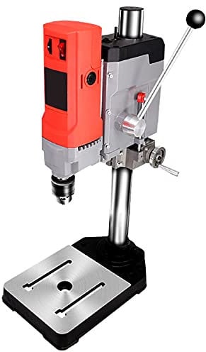Benchtop Drill Press, Electric Pillar Drill Machine for Precision Drilling, Ideal for DIY Projects and Workshop Repairs
