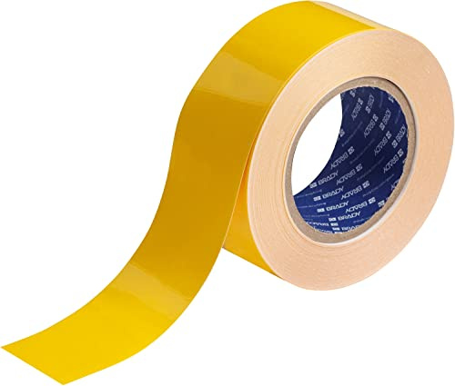 Brady Toughstripe Solid Color Ribbon, 50,80mm x 30,48m, Gelb