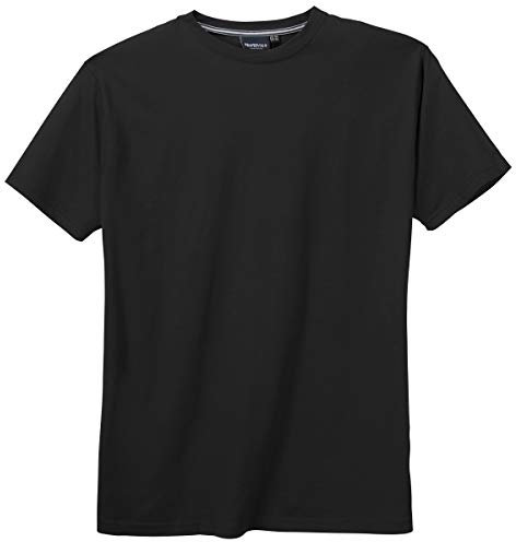 North Latitude T-Shirt schwarz Übergröße