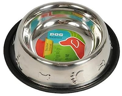 Dog 38947 Dog Bowl, Stainless Steel, 750 ml