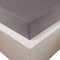 Traumschloss Spannbetttuch »Premium Plus« Mako Baumwolle mit Lyocell & Elasthan | Edel-Jersey | wärmt im Winter & kühlt im Sommer | grau | 90-120x200-220cm