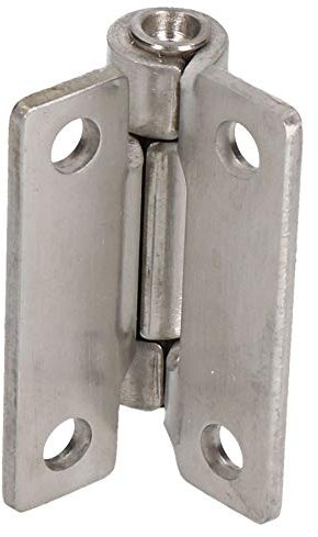 Scharnier aus rostfreiem Stahl 58 x 59mm Industrielle Türer Spind gedrückt