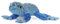 Trigon Stofftier Blauer Pfeilgiftfrosch 18 cm, Kuscheltier Plüschtier Frosch Frösche Pfeilgiftfrösche