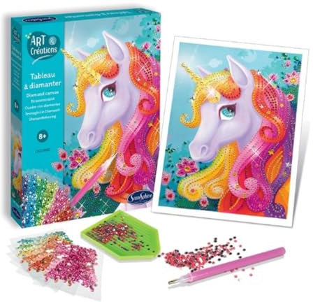 Sentosphere Art & Creations Diamond Board - Unicorn