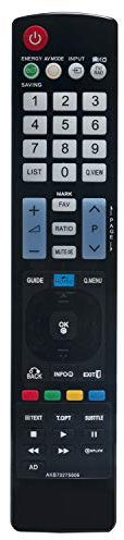 AKB73275606 Mando a Distancia de Repuesto - VINABTY Reemplace Control akb73275606 Remoto para LG 60PZ950 60PZ950S 60PZ950W 47LW980S 50PZ950 50PZ950S 50PZ950W 55LW980S TV Remote Controller